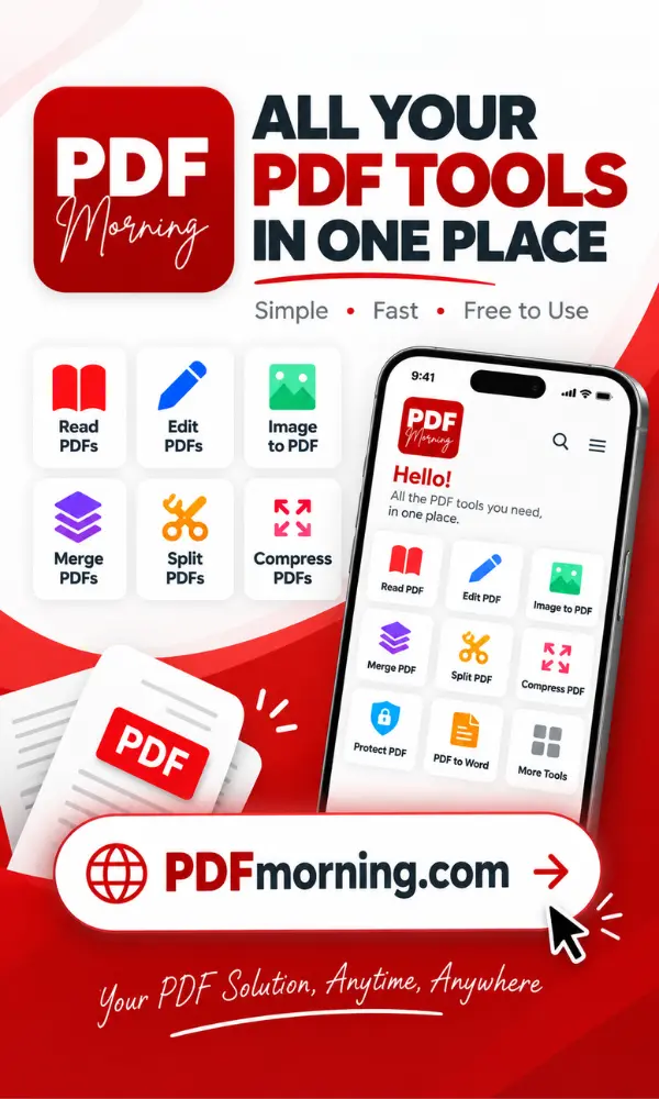 PDF Morning — Free Online PDF Tools & Mobile App