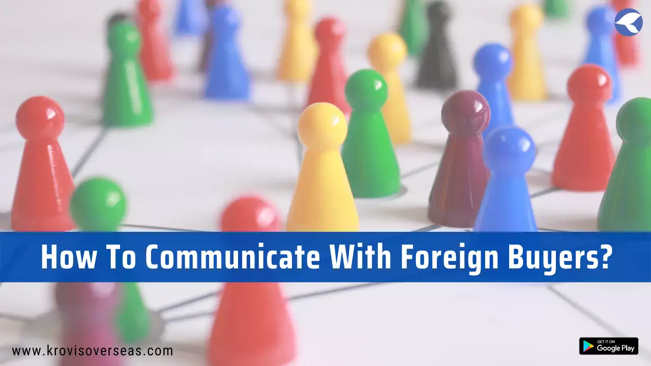 communicate with foreign buyer
