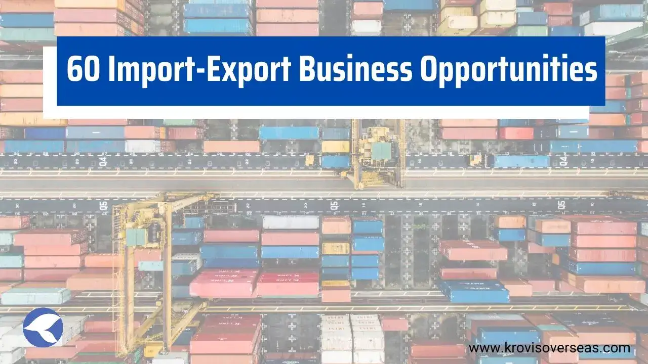 Import Export Business Opportunities