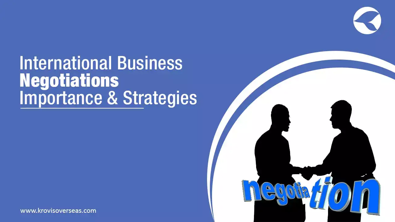 International Business Negotiations - Importance And Strategies