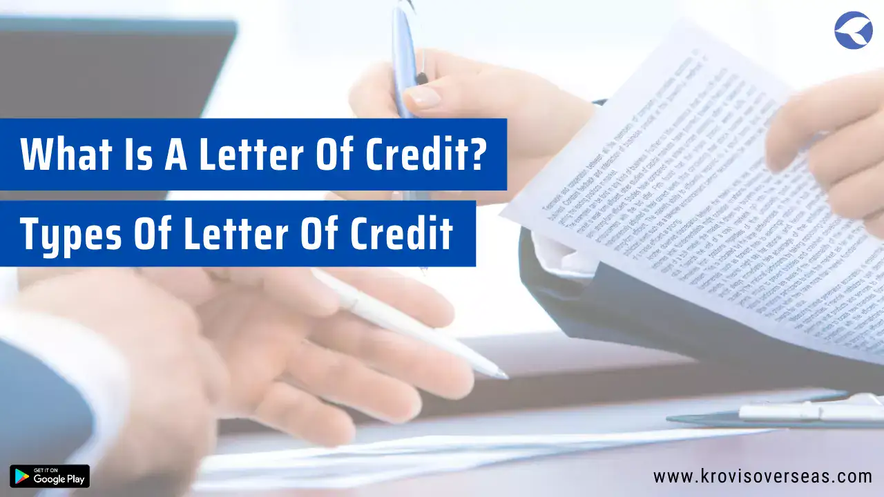 What Is A Letter Of Credit And Types Of Letter Of Credit